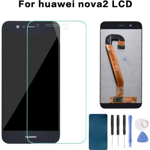 Huawei Nova 2 Plus LCD Display Touch Screen Digitizer Assembly BAC L23 L03 For Huawei Nova 2 LCD Nova2 PIC LX9 L29 L09 Screen