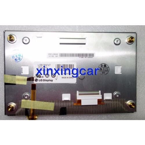 Brand new 7inch LCD screen LB070WV7 TD01 LB070WV7-TD01 Display with 4P touch for Hyundai Car Navigation TFT LCD Monitors
