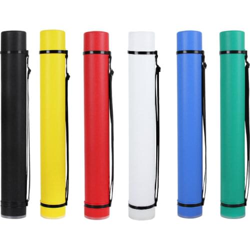 Color Art Paper Tube Painting Barrel Arrow Quiver Tube Telescopic Picture Drawing Tube Scroll Holder Poster Storage Collection