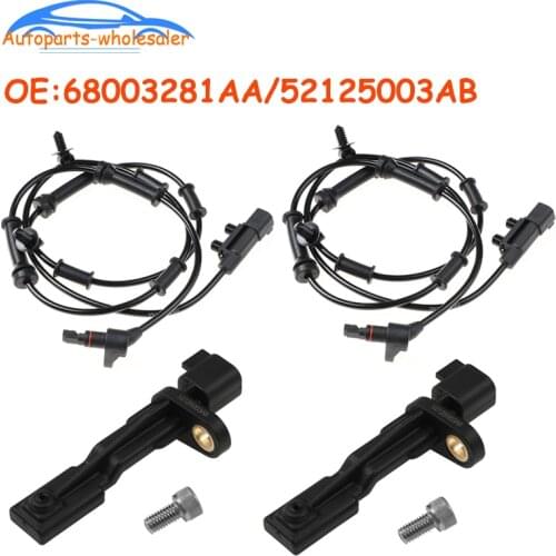 New 68003281AA 52125003AB 52125003AA Front/Rear ABS Wheel Speed Sensor For Jeep Wrangler 2008-2017 Car accessories