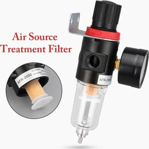 AFR2000 AFC2000 Airbrush Compressor Filter For Compressor Oil Water Separator Regulator Trap Filter Air Pressure Reducing Valve