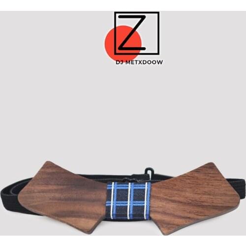 New 2020 Fake Collar Wooden Bow tie Neckline Wedding Leisure time Suit Necessary Bowties Corbatas Para Hombre Decoration