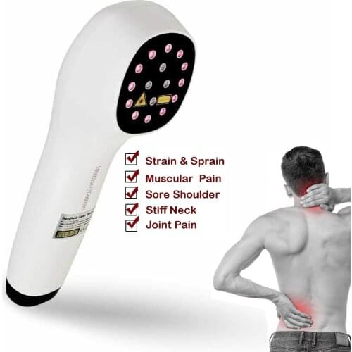 Multifunction Acupuncture Laser Pain Relief for Back Neck Knee Arthritis Handy Cure Sports Injury Massager for Body