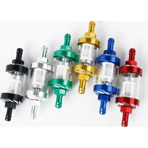 Motorcycle Gas Fuel Gasoline Oil Filter Car Replacement Fuel Filter Replacement Separator fo Bike Moto Accessories for ATV Dirt