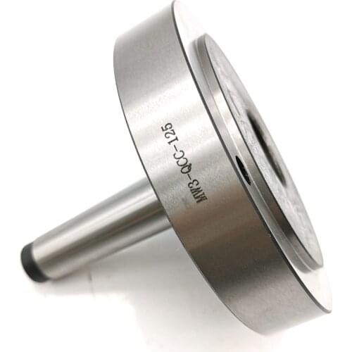 MT3 MS3 MT3-125 Taper Shank Ring Flange Plate Connector Adapter for K11-125 5" 5Inch 3jaws 4jaws Chuck Lathe Spindle Milling