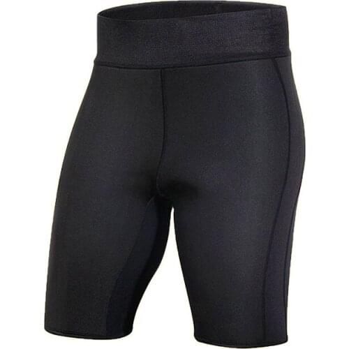 Mens Womens Sauna Sweat Shorts Weight Loss Workout Pants no Pocket Running Gym Yoga Exercise Pants