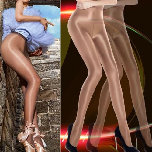 New Hot Women Classic Hottest Sheer Sexy Shiny Glossy Stocking Oil Pantyhose Tights