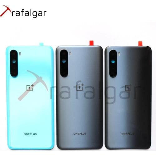 For OnePlus 8 NORD 5G Back Battery Glass Cover OnePlus Z Rear Door Housing Case For Oneplus Nord Battery Cover Replacement Parts