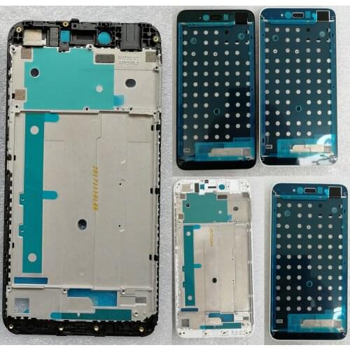 Shyueda Orig New For Xiaomi Redmi MDE6S MDT6S MDG6S 5.5" 3+32G / 4+64G Front Screen Middle Frame Holder Housing Bezel