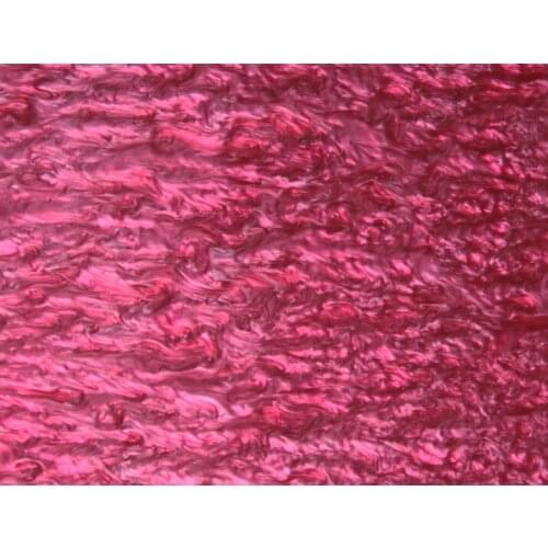 Acrylic/PMMA Pearlescent Ripple/Stream Sheets 3.0mm for Jewelries, Crafts, Art Works, Decoration - Pink (SW11)