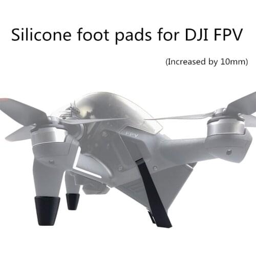 Suitable for DJI FPV silicone foot pads to protect against wear and tear Drone accessories