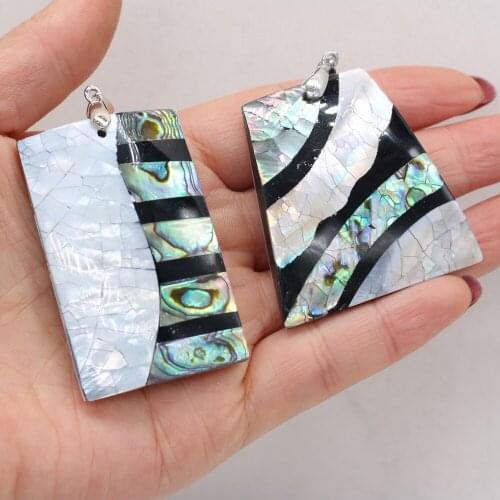 Natural Shell Pendant For DIY Jewelry Making Necklaces Bracelets Earrings Car Accessories Large Size