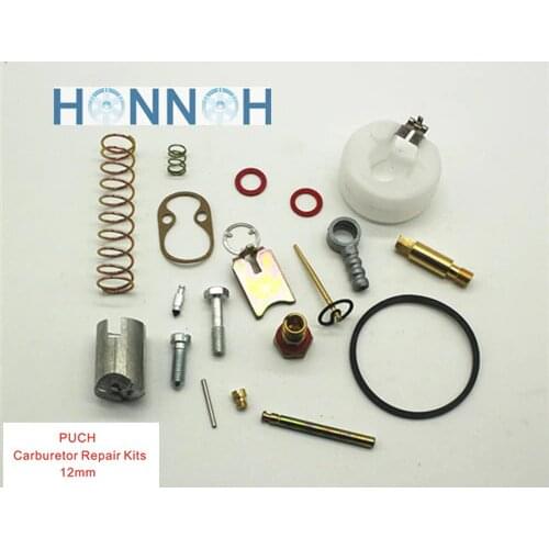 12mm PUCH BING Carburetor Repair Kits motorcycle CARBURETOR repair gasket Carburetor Carburador Universal repair Kit 12MM bing