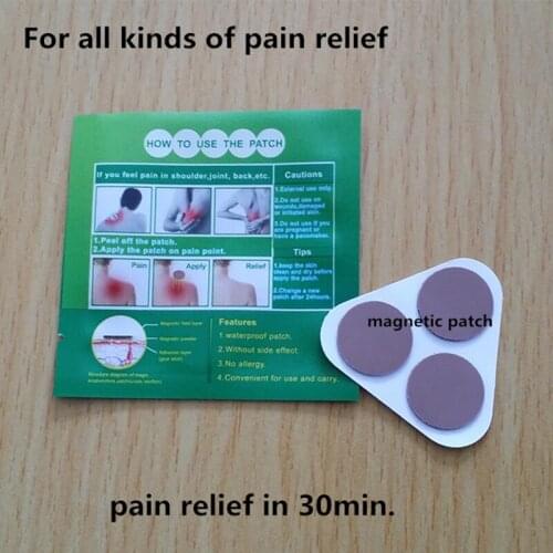 Enhance metabolism blood circulation acupuncture point back pain patch