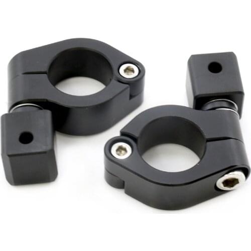Motorcycle accessories Fog lamp bracket suit for 25mm crash bar Fog lamp bracket BLACK