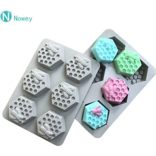 Honeycomb Shape Mousse Cake Mold Honeycomb Silicone Mold Silicone Mousse Dessert Mold Pudding Mould Cake Decoration Mould