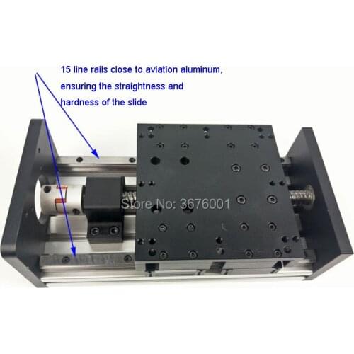 GX150 1605 Ballscrew 1500mm Effective Travel Rail Linear Guide Moving Table Slide Module Motion Without Motor CNC Machine