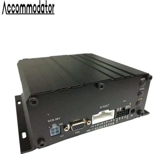 H.264 HDD SD Card 4 Channels AHD 1080P Mobile DVR Vehicle Car Trailer Truck Taxi School Bus MDVR