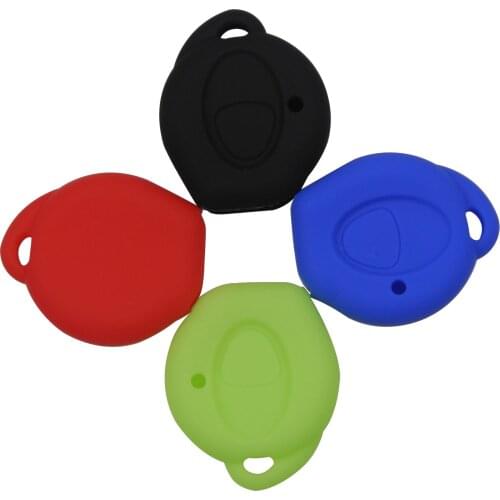 Kutery 10pcs 1 Buttons Key Case Silicone Protect Shell For Mitsubishi Outlander LANCER Grandis Pajero