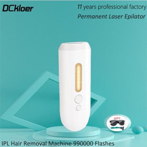 Dckloer Permanent Laser Epilator Painless IPL Hair Removal Machine Professional Laser 990000 Flashes IPL Hair Removal Device