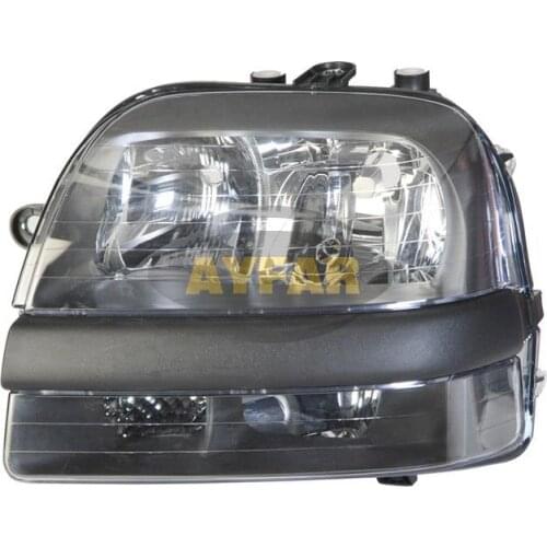 Motorized Right Headlight for Fiat DOBLO 2001-2005