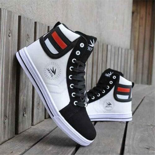 2021 New Arrival High-top Mens Trainers Gym Sports Jogging Sneakers Tennis Shoes for Men Chuky Flat Footwear Zapatos Hombre