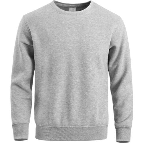 2020 New Solid Color Mens Hoodies Hooded Sweatshirts Autumn Winter Fleece Warm Black Hoodies Loose High Quality Top Casual Thick