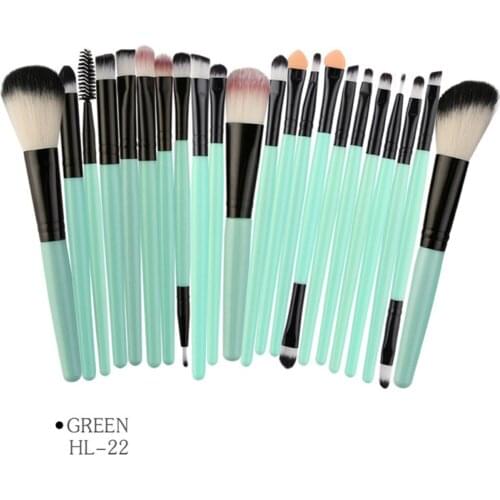 Professional 15/22pcs Makeup Brushes Set Foundation Brush Eyeshadow Brush Blush Brush Highlighter Brush Kit