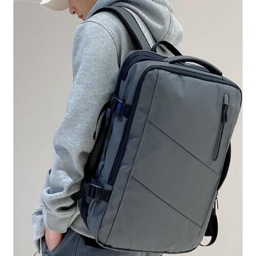 Outwalk New Business Backpack Mens Usb Anti-Theft Computer Bag Big Capacity 15.6 Inch Laptop Bagpack Men Elegant Waterproof