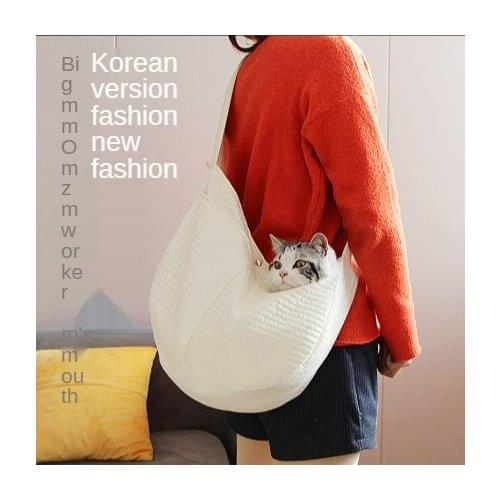 Pet bag cat bag pet backpack cat travel convenient messenger bag pet supplies backpack luxury dog cat backpack
