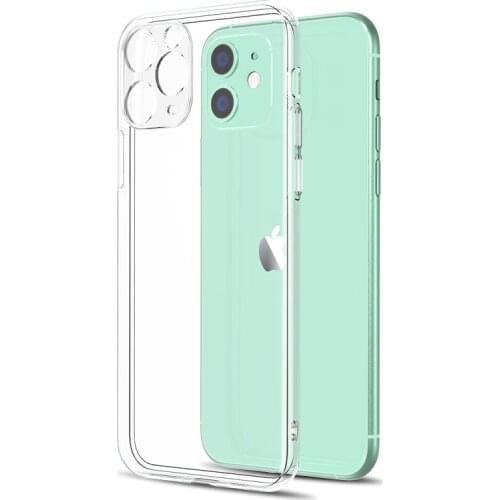 Ultra Thin Clear Phone Case For iPhone 11 Pro Max 12 Mini XS X XR 7 Plus 8 6 6S SE 2020 5 Transparent Silicone Cover Accessories