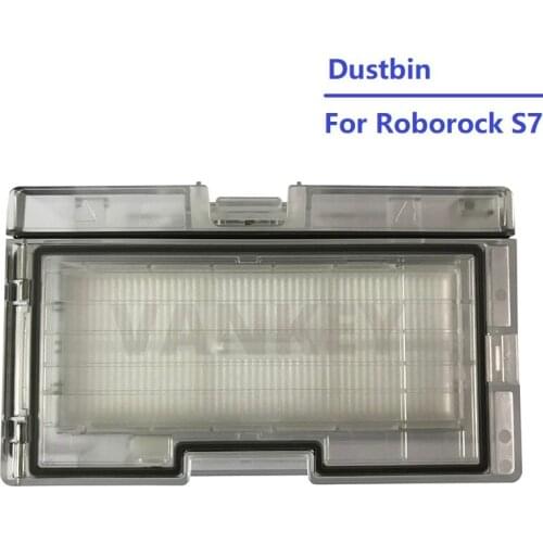 New Original Roborock S7 S70 S75 Vacuum Cleaner Part Dustbin for Roborock S7 S70 S75 Accessories Dust Box with Hepa Fiter