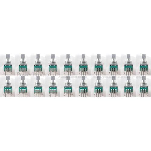 20pcs/lot DCS1091 Rotary pour potentiometre TRIM SWITCH For PIONEER DJM400 DJM 400