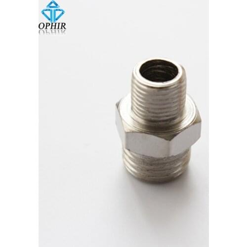 OPHIR Airbrush Adapter 1/8"BSP Male--1/4"BSP Male Airbrush Connector Air Art Accessories_AC029