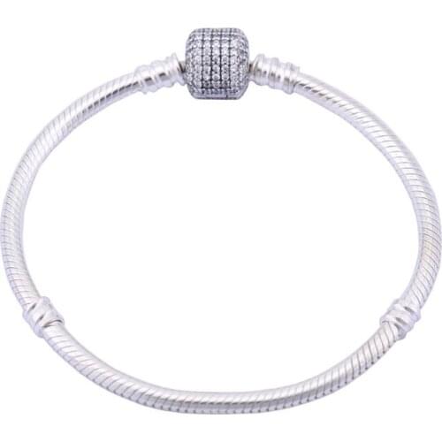 Ajax 925 Sterling Silver Bracelet Female Luxury Style Fine Jewelry For Women