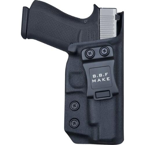 B.B.F Make Glock 48 Holster, IWB Kydex Holster Custom Fits: Glock 48 Pistol - Inside Waistband Concealed Carry - No Jitter