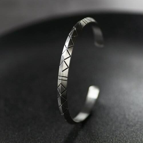 Viking Futhark Bracelet Men Scandinavian Jewelry Vikings Pagan Symbol For Women Dropship Jewelry