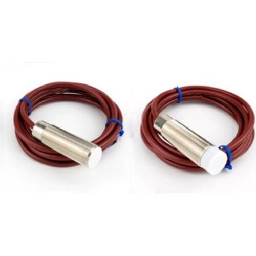 M18 NPN Normally open 18mm High temperature resistance 150C Three wire proximity switch sensor DC 24V Metal induction switch