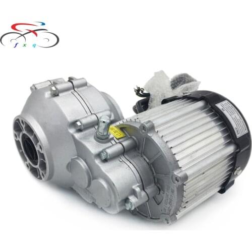 750W 48/60V Electric Vehicle Car Ebike Motor Kit BM1418HQF Differential Geared Permanent Magnet BLDC Tricycle Brushless DC Motor