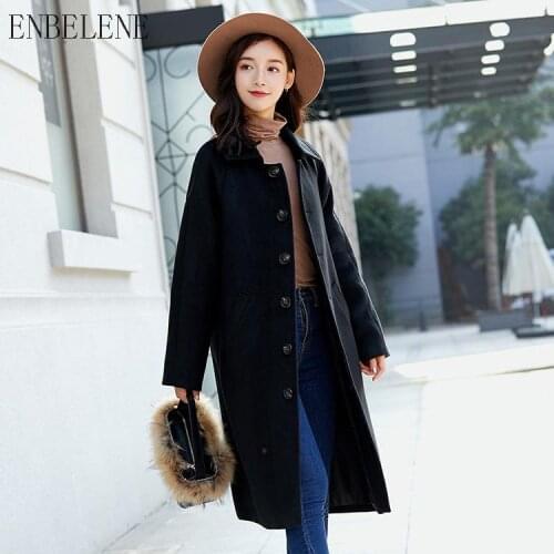 ENBELENE Women's Coats With A Collar