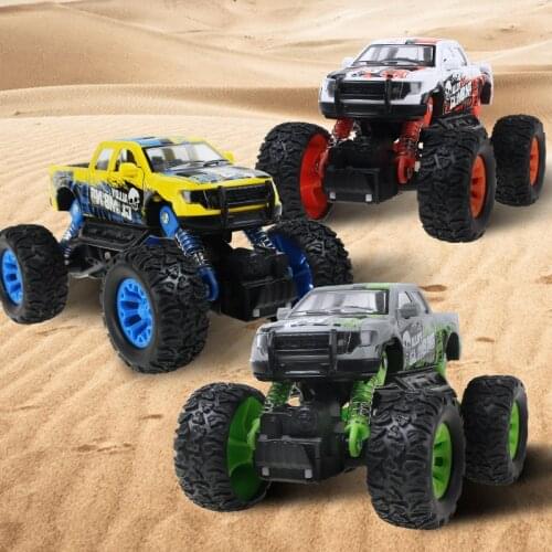Hot Big 4x4 Wheel Metal Alloy Model Car Diecast SUV Car Off-Road Vehicle Pull Back Sliding Car Model Toys for Kids