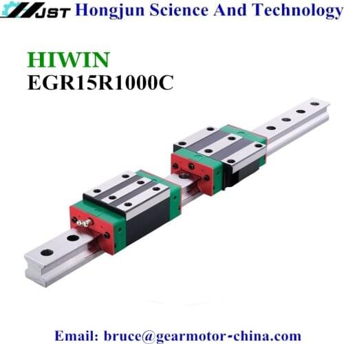 New Original HIWIN EGR15R1000C Linear Rail 15mm width EGR15 1 meter 1000mm length linear motion guide rail EGR15R1000C