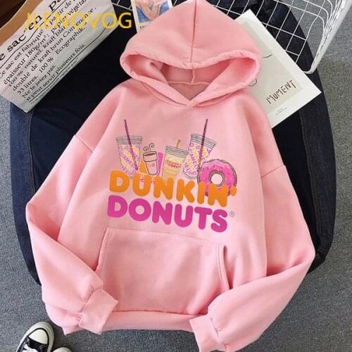 New Arrival 2021 Pink Hoodie WomenS Clothing Funny Charli Damelio Coffee Graphic Print Sweatshirt Winter Clothes Jumper