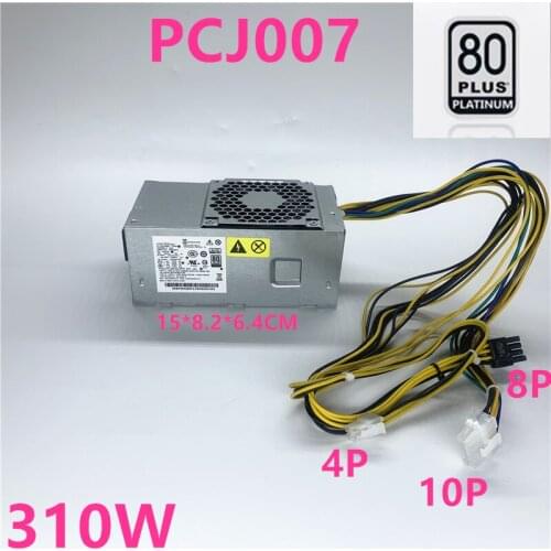 Original New PSU For Lenovo 10Pin M310 M410 M415 M510 M610 M4600s m700 M710 E73S 10Pin 310W Switching Power Supply PCJ007