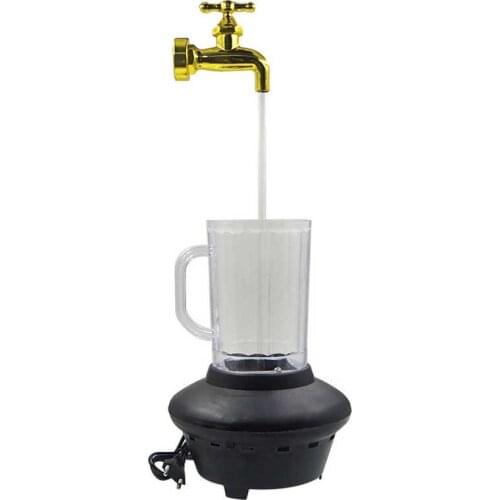 Floating decor Faucet Mug Colorful Night Light undefined mesita de noche flotante Magic Illusions lamp tensegrity table AC220V