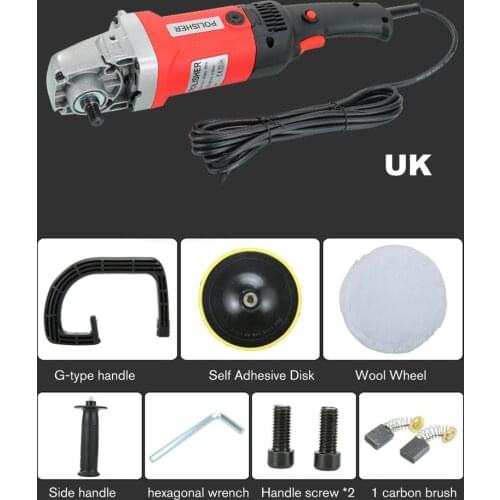 3000RPM Electric Car Grinder Polisher 8 Adjustable Speed Auto Polishing Machine Sanding Waxing Power Tools