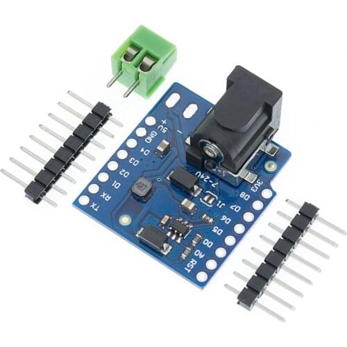 DC Power Shield V1.1.0 for WEMOS D1 mini