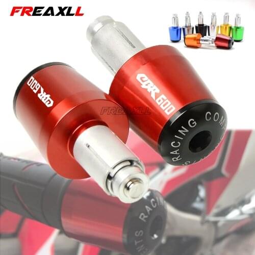 7/8''22mm For Honda CBR600RR CBR 600RR CBR600 RR CBR 600 RR Plugs CNC Motorcycle Accessories Handlebar Handle Bar Grips Cap Ends