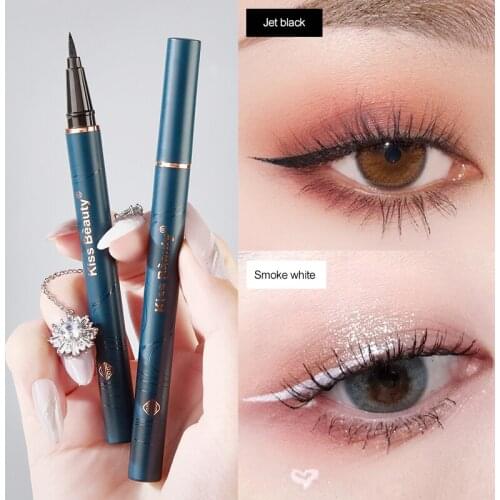 1PC Liquid Eyeliner Quick-drying Non-smudge Waterproof Sweat-proof Long-lasting Ultimate Black Eye Liner Pencil TSLM1
