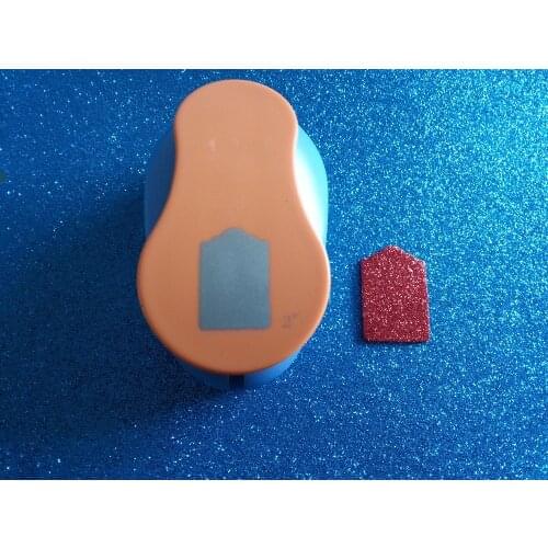 2 inch hang tag Handmade Crafts and Scrapbook Tool Paper Punch For DIY Gift Card Punches Embossing device perforadora de papel
